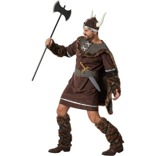 Tweedekans dressforfun - herenkostuum viking - XL - Verkleedkleding carnaval - Halloween - Verkleden - Feestkleding - Carnavalskleding - Feest - Partykleding Tweedehands