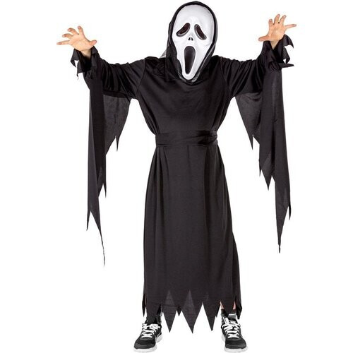 Tweedekans dressforfun - jongenskostuum angst Halloween 140 (10-12y) - verkleedkleding kostuum halloween verkleden feestkleding carnavalskleding carnaval feestkledij partykleding - 300110 Tweedehands
