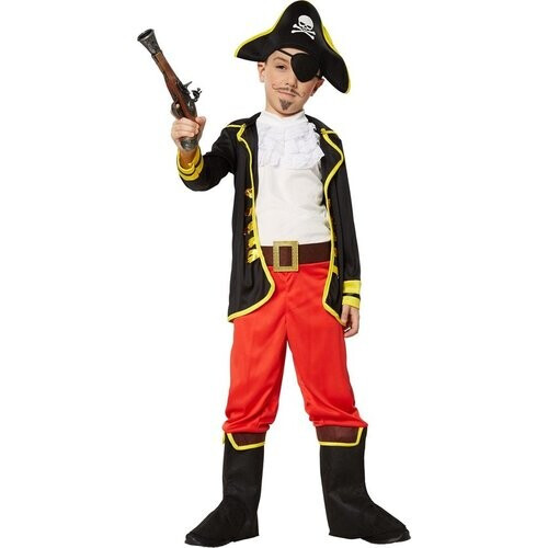 Tweedekans dressforfun - Jongenskostuum piratenprins 116 (5-6y) - verkleedkleding kostuum halloween verkleden feestkleding carnavalskleding carnaval feestkledij partykleding - 301759 Tweedehands