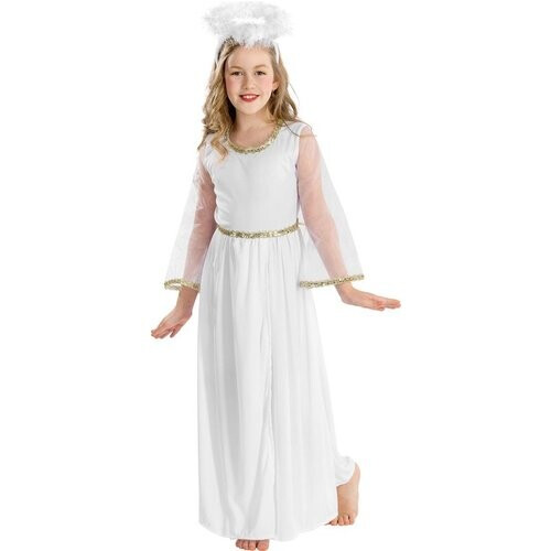 Tweedekans dressforfun - meisjeskostuum betoverende engel 152 (12-14y) - verkleedkleding kostuum halloween verkleden feestkleding carnavalskleding carnaval feestkledij partykleding - 300225 Tweedehands