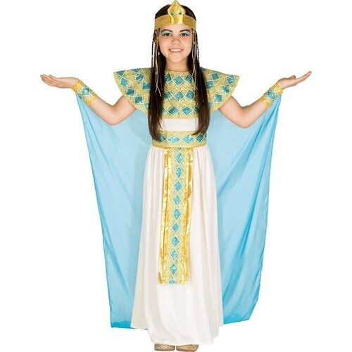 Tweedekans dressforfun - Meisjeskostuum Cleopatra 152 (12-14y) - verkleedkleding kostuum halloween verkleden feestkleding carnavalskleding carnaval feestkledij partykleding - 300189 Tweedehands