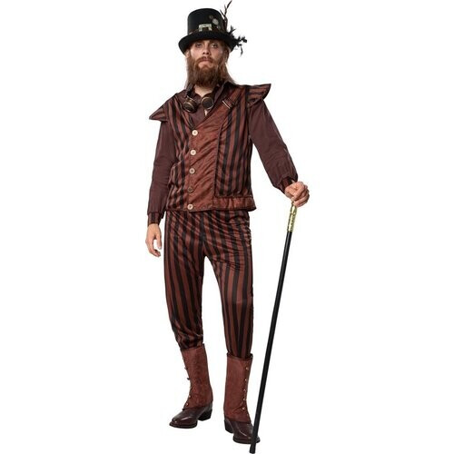 Tweedekans dressforfun - Steampunk gentleman XXL - verkleedkleding kostuum halloween verkleden feestkleding carnavalskleding carnaval feestkledij partykleding - 302344 Tweedehands