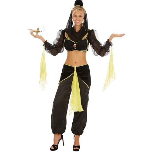 Tweedekans dressforfun - vrouwenkostuum buikdanseres 1001 nacht S - verkleedkleding kostuum halloween verkleden feestkleding carnavalskleding carnaval feestkledij partykleding - 301000 Tweedehands