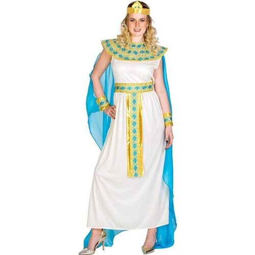Tweedekans dressforfun - Vrouwenkostuum Cleopatra XXL - verkleedkleding kostuum halloween verkleden feestkleding carnavalskleding carnaval feestkledij partykleding - 300389 Tweedehands