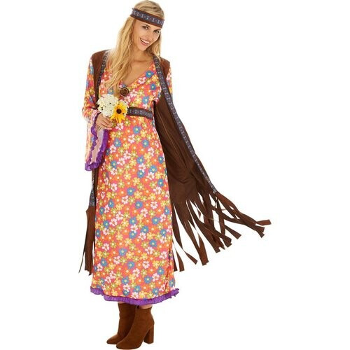 Tweedekans dressforfun - Vrouwenkostuum Mrs. Peacemaker XL - verkleedkleding kostuum halloween verkleden feestkleding carnavalskleding carnaval feestkledij partykleding - 300935 Tweedehands