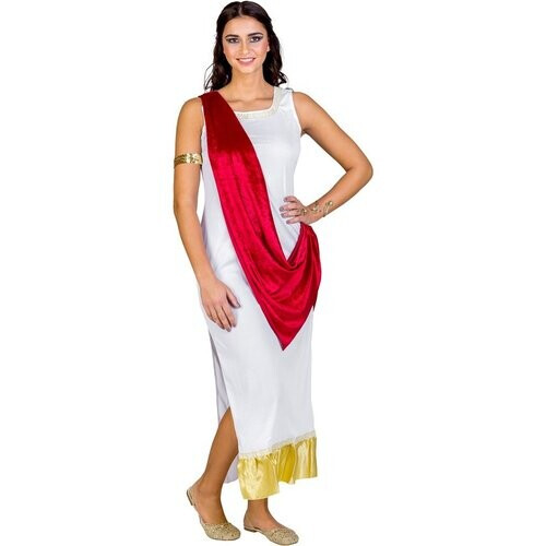Tweedekans dressforfun - vrouwenkostuum Olympische godin Aphrodite XXL - verkleedkleding kostuum halloween verkleden feestkleding carnavalskleding carnaval feestkledij partykleding - 300492 Tweedehands