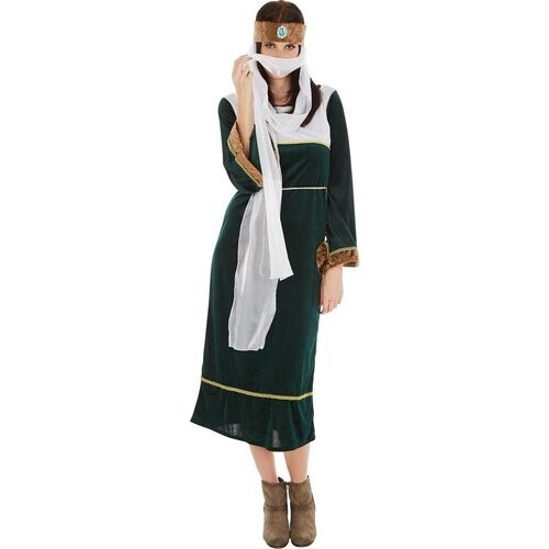 Tweedekans dressforfun - vrouwenkostuum Oosterse lady XXL - verkleedkleding kostuum halloween verkleden feestkleding carnavalskleding carnaval feestkledij partykleding - 300994 Tweedehands
