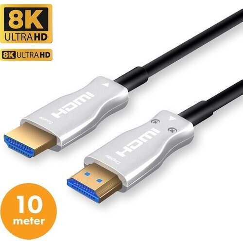 Tweedekans Drivv. Premium HDMI Kabel 2.1 - AOC - HDMI Kabel 10 meter - Ultra HD High Speed 8K - Geschikt voor Xbox Series X & PS5 - HDMI 2.1 Tweedehands