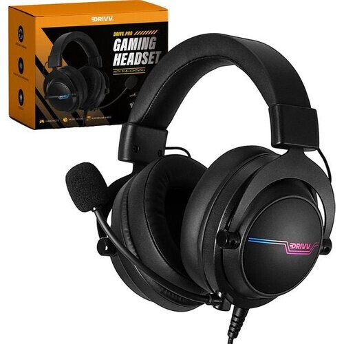 Tweedekans Drivv. PRO Gaming Headset met Microfoon - Game Headset - Geschikt voor PS4, PS5, Xbox One, Xbox Series en PC Tweedehands