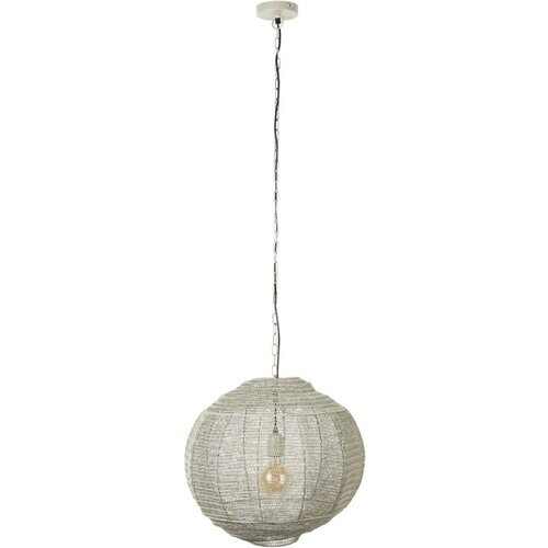 Tweedekans Dutchbone Meezan Hanglamp M – Ø 30 cm – Vintage Stijl – Grijs Tweedehands