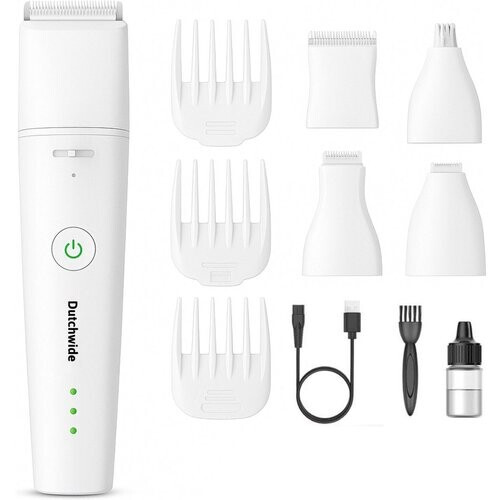 Tweedekans Dutchwide Honden en Katten - Voor dikke vacht - stille Tondeuse - Draadloos - zwart Tweedehands