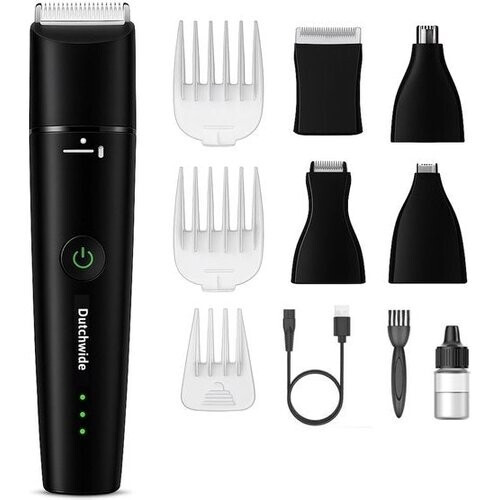 Tweedekans Dutchwide Honden Katten tondeuse - Voor dikke vacht - Fluisterstille Tondeuse - Draadloos - Dieren Trimset - Hondentrimmer - Trimtafels voor honden - Trimmer Tweedehands