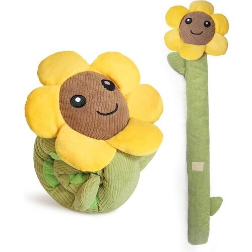 Tweedekans Dutchwide Hondenspeeltje - Slang - Met Kraak - Honden - Speelgoed - Knuffel - Intelligentie - Slow Feeder - Training - Tennisbal - Dog toy - Hond - Speeltjes Tweedehands