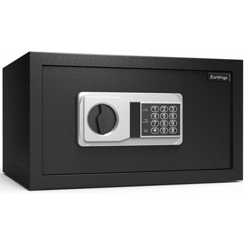 Tweedekans Earkings Kluis INCL Cijferslot - Inclusief Bevestigingsmateriaal - Alarm Slot - 41x33cm Tweedehands