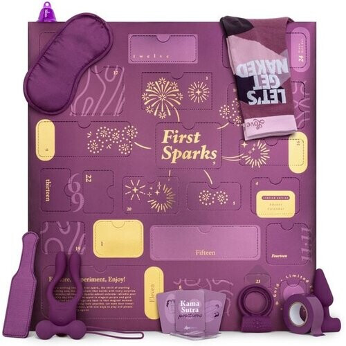 Tweedekans EasyToys x Loveboxxx - First Sparks - Adventskalender Advent Kalender - Musthave voor Koppels - Cadeau Man - Cadeau Vrouw - Giftset - Adventskalenders - Kerst - Kerstcadeau - Adventskalender 2025 Tweedehands