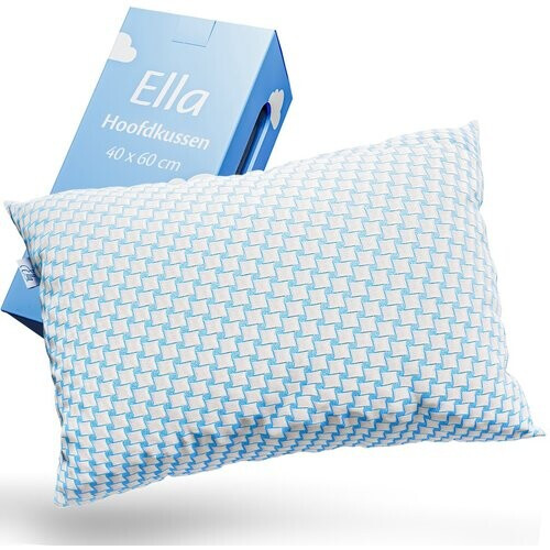 Tweedekans EL-Life Hoofdkussen Nekklachten - 40 x 60cm - Bamboe kussen - Traagschuim / Memory Foam vulling - Ergonomisch en Orthopedisch - Inclusief kussensloop Tweedehands