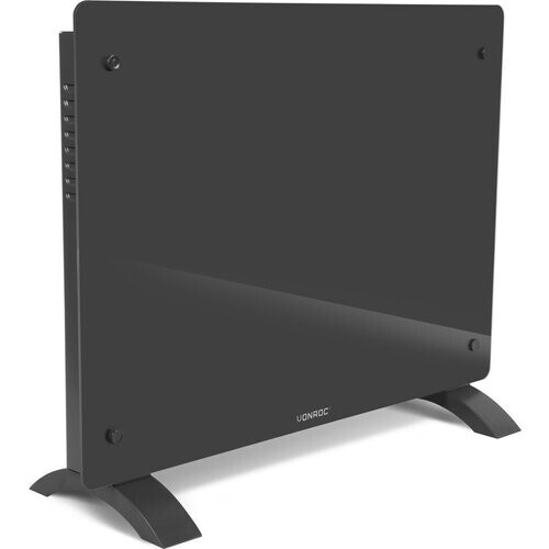 Tweedekans Elektrische Kachel - 1500W - 18m2 - 65 x 47 x 7,5 cm - Grijs Tweedehands