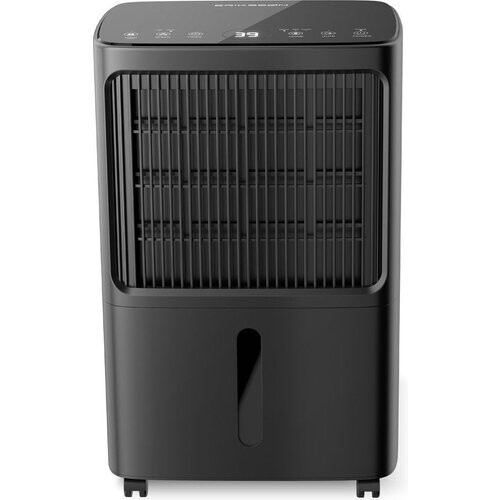 Tweedekans Erikssøn Luchtontvochtiger – 16L/Dag, Ingebouwde Hygrometer, 185W – 27,5 x 19,5 x 44 cm – Zwart Tweedehands