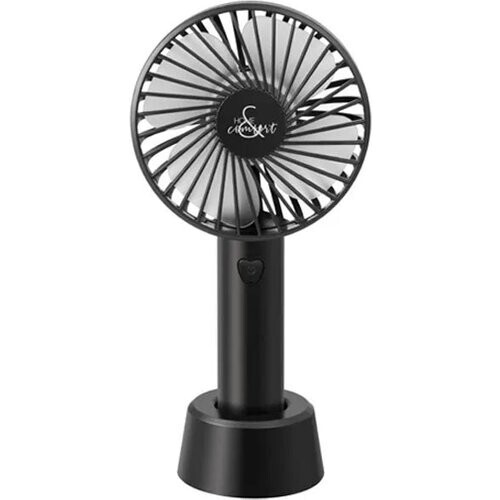 Tweedekans Eternal Classics Compacte Handventilator - Zwart - 3 Snelheden Tweedehands