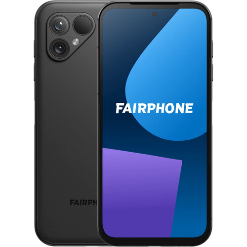 Tweedekans Fairphone 5 128GB Zwart 5G Tweedehands