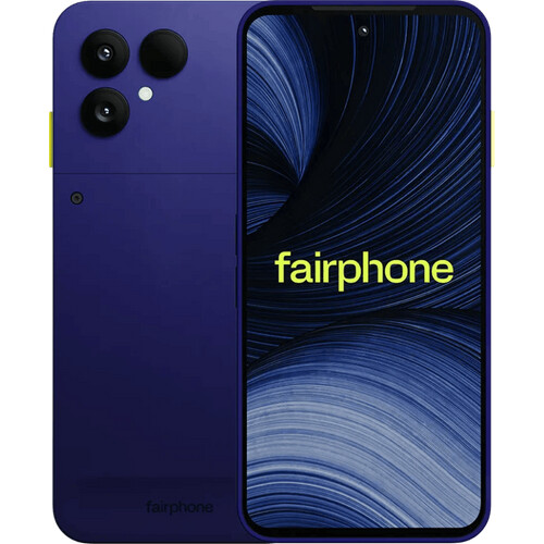Tweedekans Fairphone 6+ 256GB Blauw 5G Tweedehands