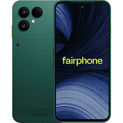 Tweedekans Fairphone 6+ 256GB Groen 5G Tweedehands