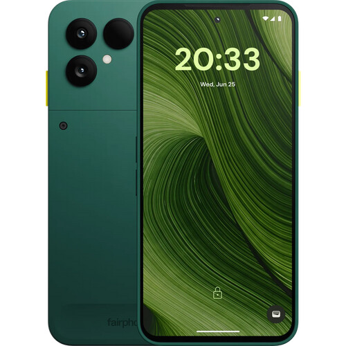 Tweedekans Fairphone 6 256GB Groen 5G Tweedehands