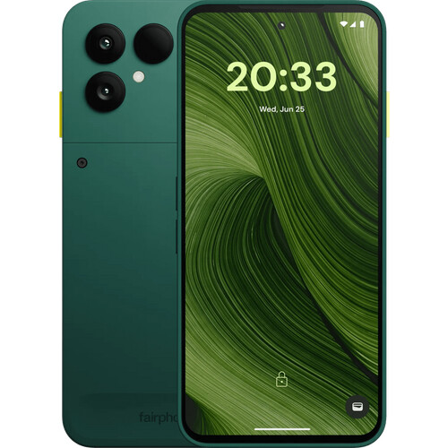 Tweedekans Fairphone 6 256GB Groen 5G Tweedehands