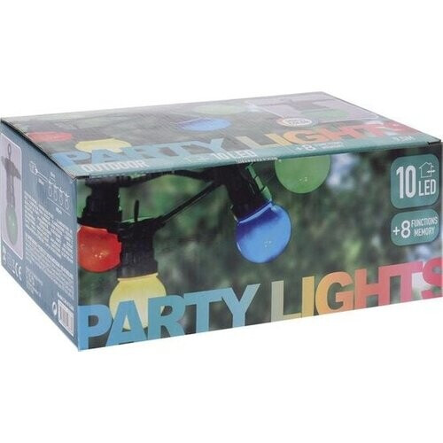 Tweedekans Feestverlichting 10 gekleurde LED-lampen - 8 lichtfuncties Tweedehands