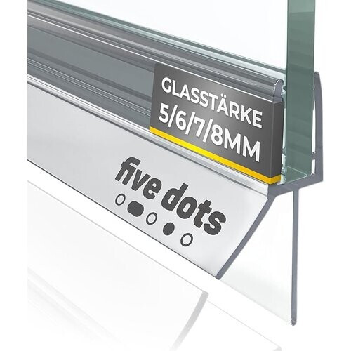 Tweedekans five Dots Doucheafdichting 2 stuks 6mm Tweedehands