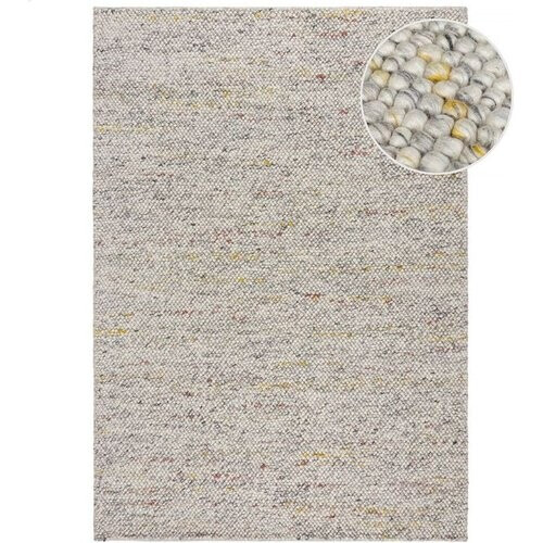 Tweedekans Flair Rugs Minerals - Luxe Mélange Wol Vloerkleed 80 x 150 cm - Zachte Neutrale Tinten Tweedehands
