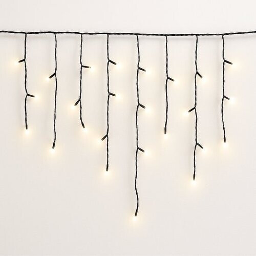 Tweedekans FlinQ 144 LED Warm Wit IJspegelverlichting - Kerstverlichting - Kerstverlichting buiten - Warm wit licht - 14 meter (4,2 meter lichtjes) Tweedehands