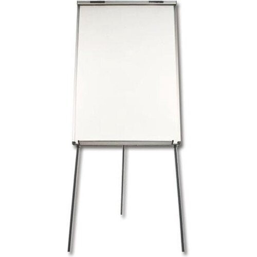 Tweedekans Flipover met papierklem - 70 x 100 cm - Magnetisch en beschrijfbaar bordoppervlak Tweedehands