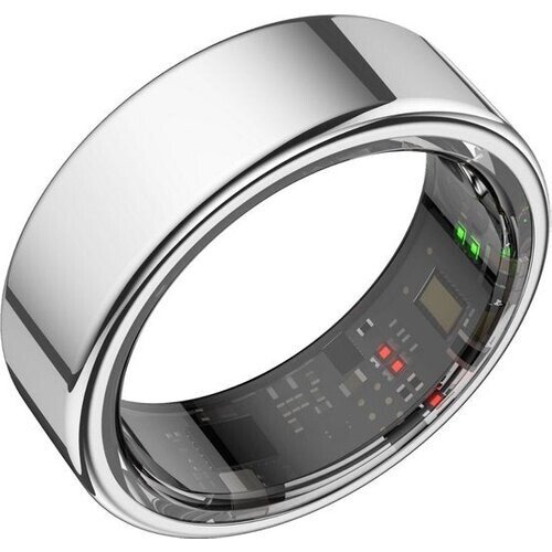 Tweedekans Focus® S1 Smart Ring – Zilver Maat 7 – Hartslag, Slaap & O2 Meting – IP68 Waterdicht – Wearable