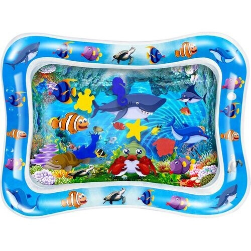 Tweedekans Frummel Waterspeelmat Baby – Watermat – Speelkleed – Opblaasbaar – Waterspeelgoed Baby - Kraamcadeau - Clownfish Tweedehands