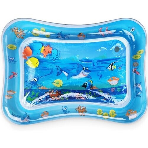 Tweedekans Frummel Waterspeelmat Baby – Watermat – Speelkleed – Opblaasbaar – Waterspeelgoed Baby - Kraamcadeau - Baby Shark Tweedehands