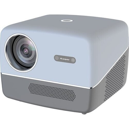 Tweedekans Fuegobird A6 Beamer - 1080P Full HD - Smart Home Projector - Ondersteuning 4K - Android TV 9.0 - 450 ANSI - Streamen met IOS & Android - Autofocus en 4D keystone - 2GB RAM+32GB ROM - WiFi6 - 2.4G/5G WiFi - BT5.0 - Netflix/Prime Video/Youtube - Grijs Tweedehands