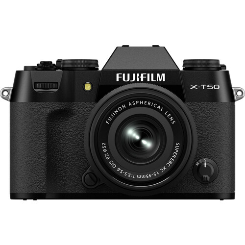 Tweedekans Fujifilm X-T50 Zwart + XC 15-45mm f/3.5-5.6 OIS PZ Tweedehands