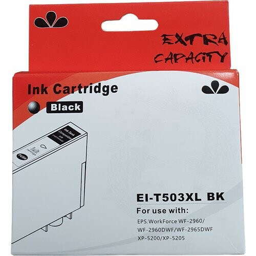 Tweedekans Huismerk Epson 503XL Cartridge Zwart – Hoge Capaciteit – 14,2 x 10,3 x 3,5 cm Tweedehands