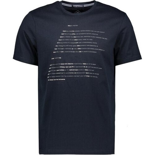 Tweedekans Gaastra T-shirt Warp - Navy Mannen - Maat M Tweedehands