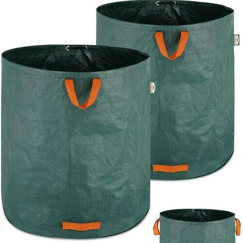 Tweedekans Gardebruk Tuinafvalzakken - 2 Stuks 500 Liter - Groen Tweedehands