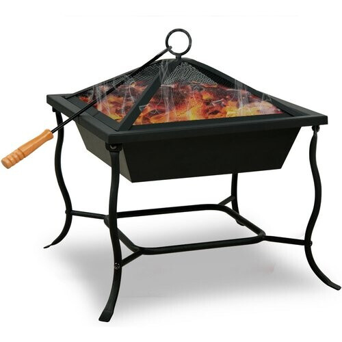 Tweedekans Gardebruk Vuurmand - Buitenhaard- Sfeerhaard 45x45cm Tweedehands