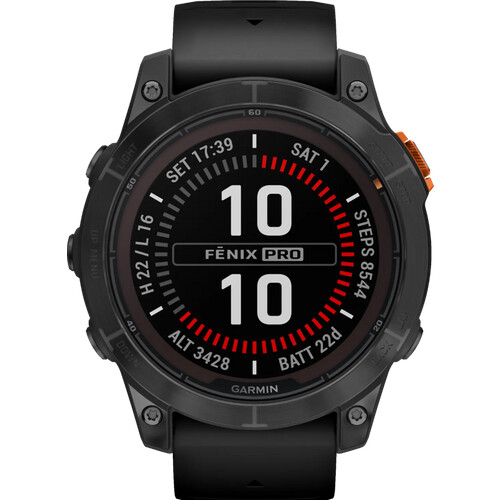 Tweedekans Garmin Fenix 7 Pro Solar Zwart 47mm Tweedehands