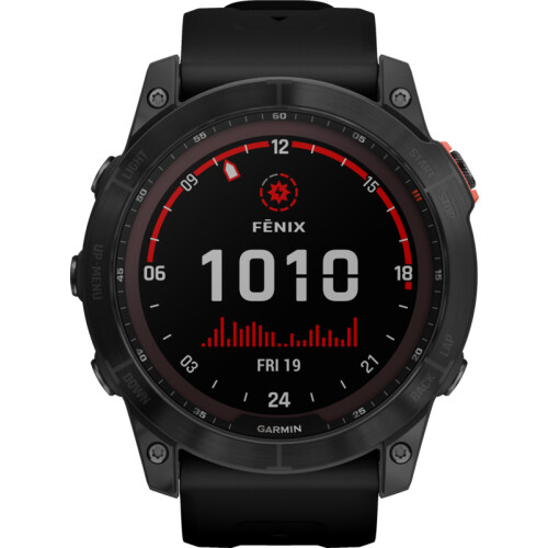 Tweedekans Garmin Fenix 7X Solar Zwart Tweedehands