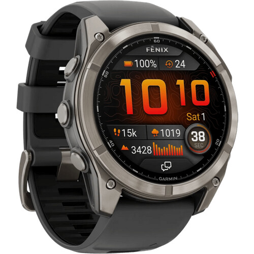 Tweedekans Garmin Fenix 8 Pro Grijs LTE 47 mm Tweedehands