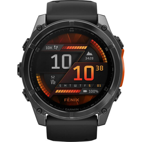 Tweedekans Garmin Fenix 8 Zwart 51mm Tweedehands