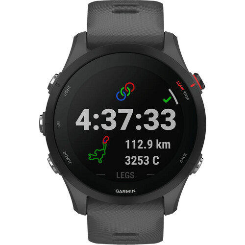 Tweedekans Garmin Forerunner 255 Donkergrijs Tweedehands