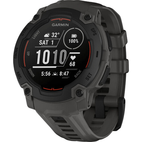 Tweedekans Garmin Instinct E 45mm Zwart/Grijs Tweedehands