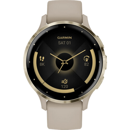 Tweedekans Garmin Venu 3S Goud/Beige Tweedehands