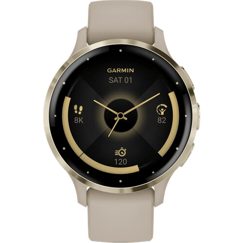 Tweedekans Garmin Venu 3S Goud/Beige Tweedehands